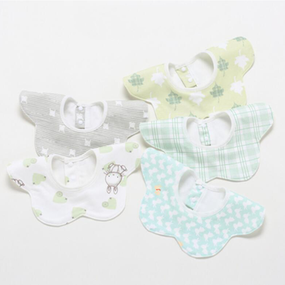 5Pcs/Lot Baby Bibs Waterproof  - Baby Food Apron 리뷰 및 가격