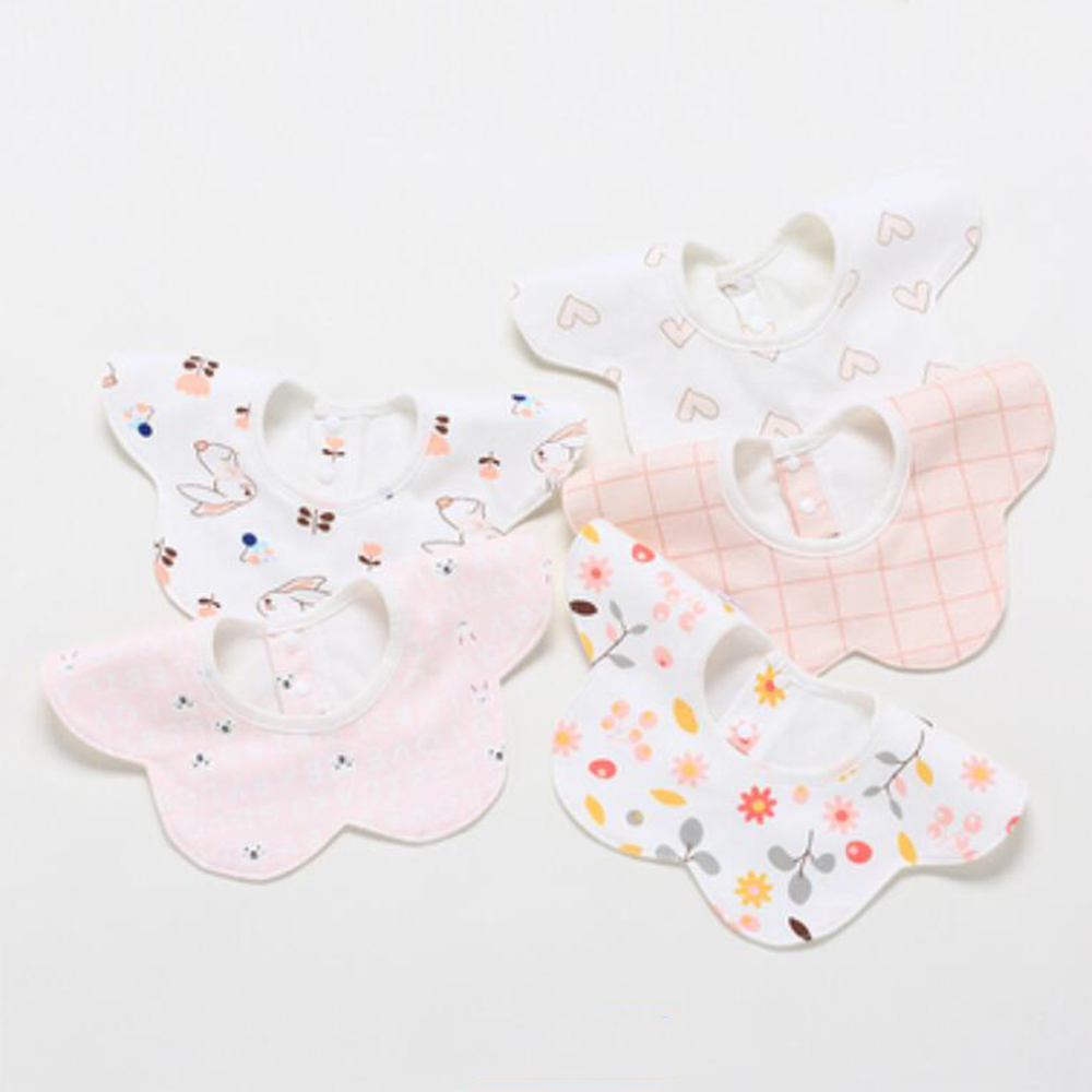 5Pcs/Lot Baby Bibs Waterproof  - Baby Food Apron 리뷰 및 가격
