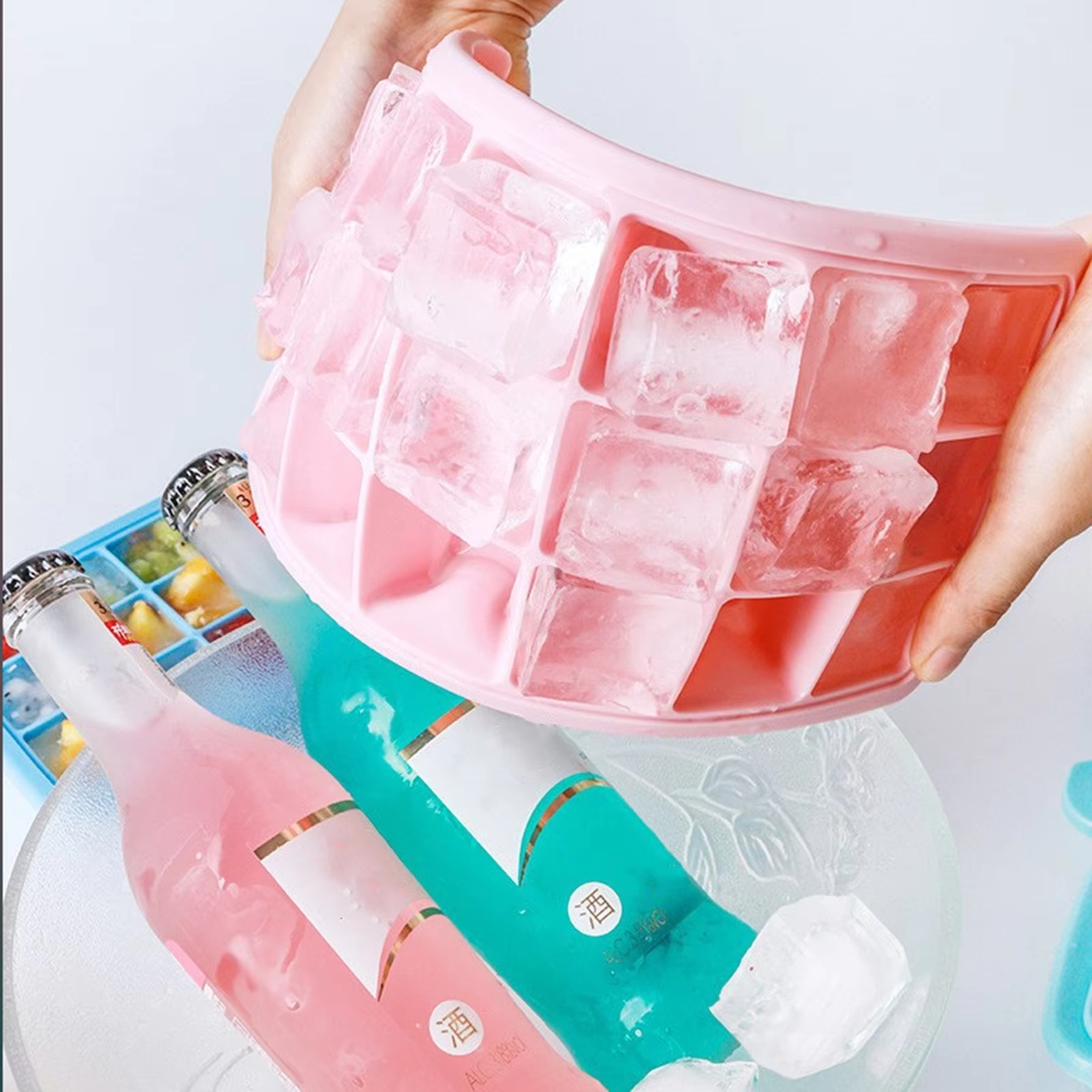 Silicone Ice Cubes Tray with L - Baby Food Bites 리뷰 및 가격