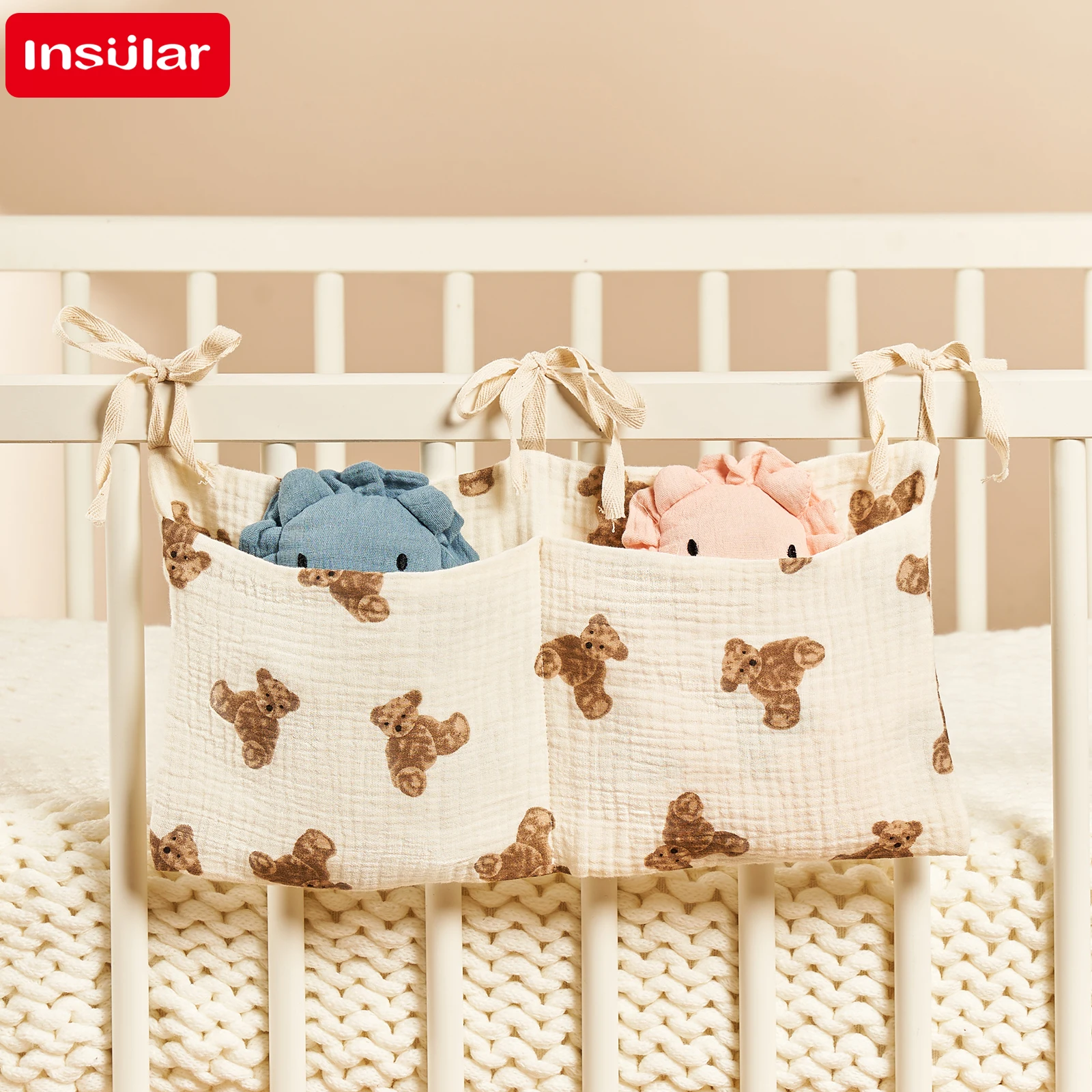 Baby Crib Organizer Cot Caddy  - Baby Puree Pouch 리뷰 및 가격