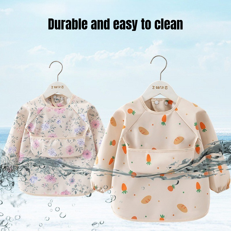 1PC Child Feeding Bib Waterpro - Baby Food Apron 리뷰 및 가격