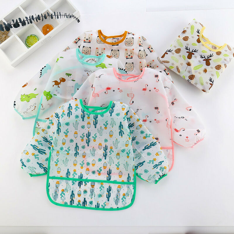 Baby Bibs New Cute Children Ba - Baby Food Apron 리뷰 및 가격