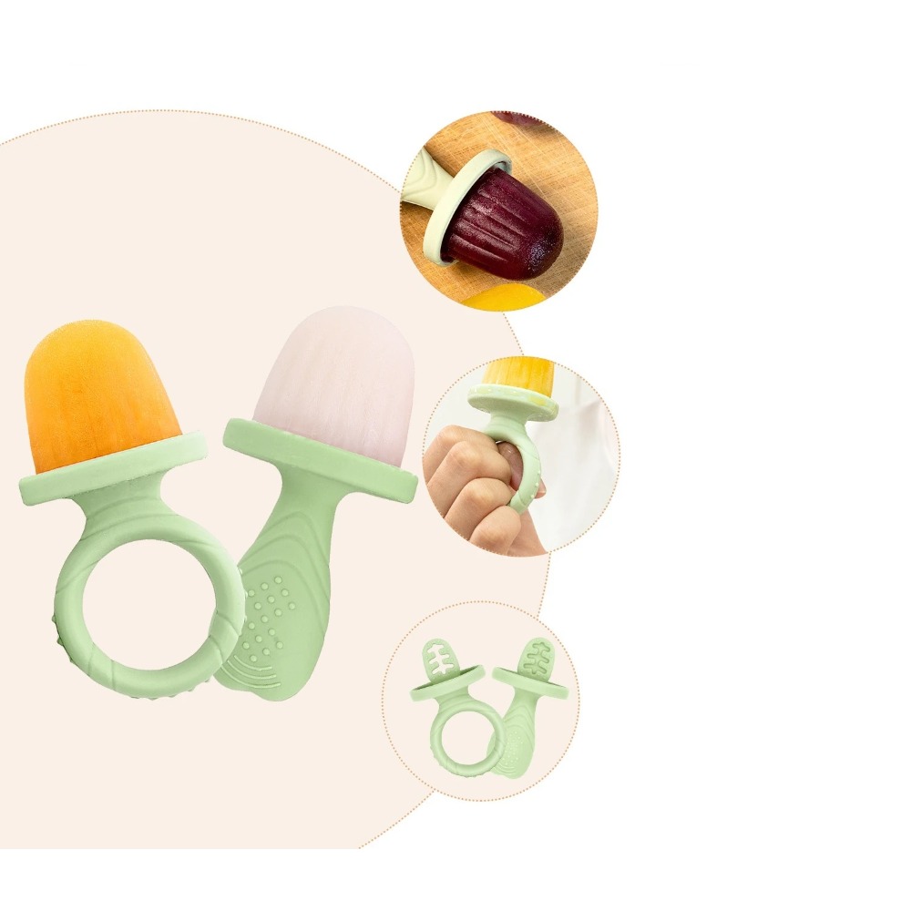 6PCS Baby Teething Ice Molds F - Baby Food Maker Baby Safe 리뷰 및 가격