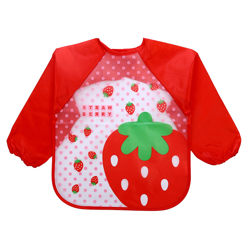 Long Sleeve Waterproof Baby Ba - Baby Food Apron 리뷰 및 가격