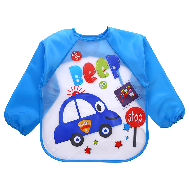 Long Sleeve Waterproof Baby Ba - Baby Food Apron 리뷰 및 가격