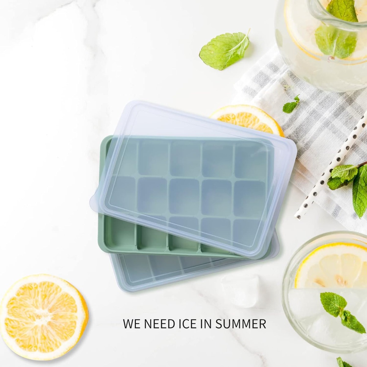 2 Pcs Stackable Silicone Ice C - Baby Food Maker Baby Safe 리뷰 및 가격