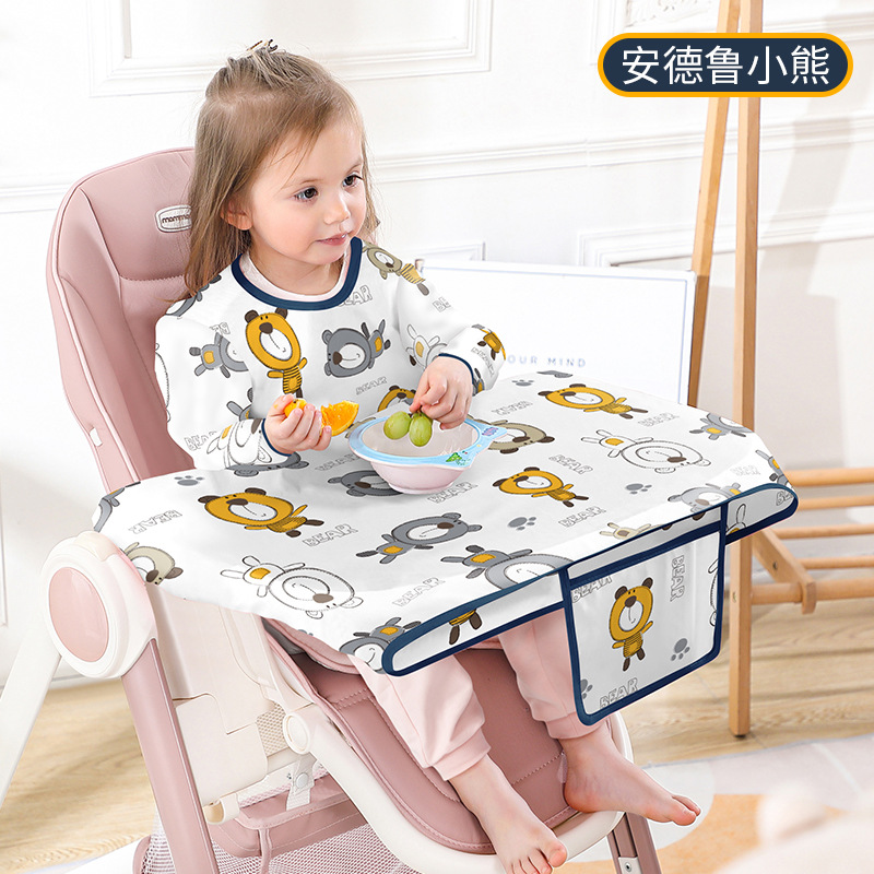 Newborns Bib Table Cover Baby  - Baby Food Apron 리뷰 및 가격