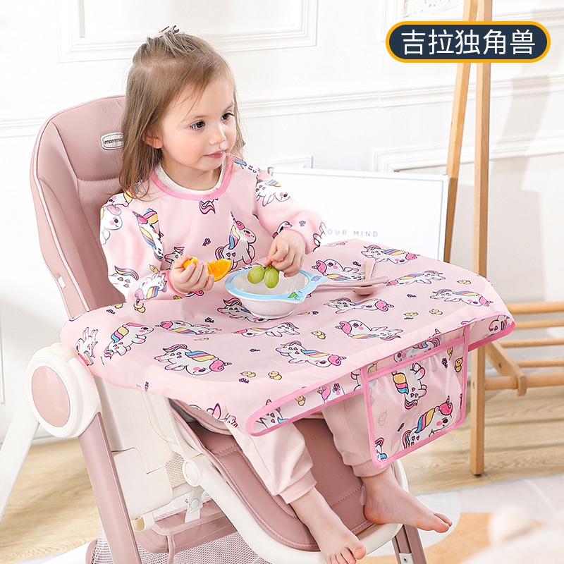 Newborns Bib Table Cover Baby  - Baby Food Apron 리뷰 및 가격