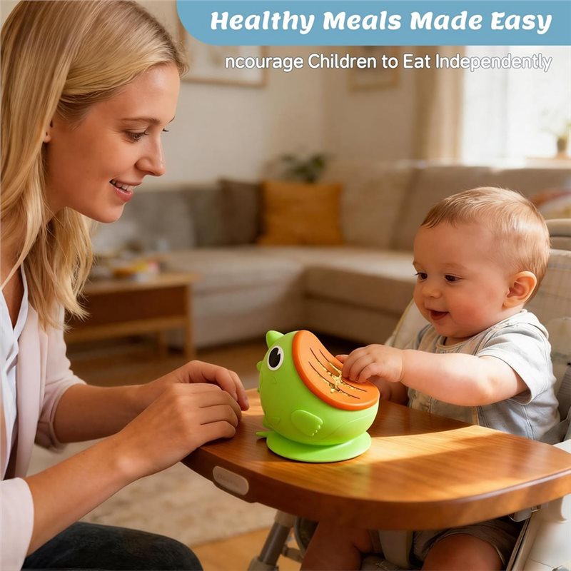 WOTT-Silicone Baby Bowl,Spill  - Baby Food Quality 리뷰 및 가격