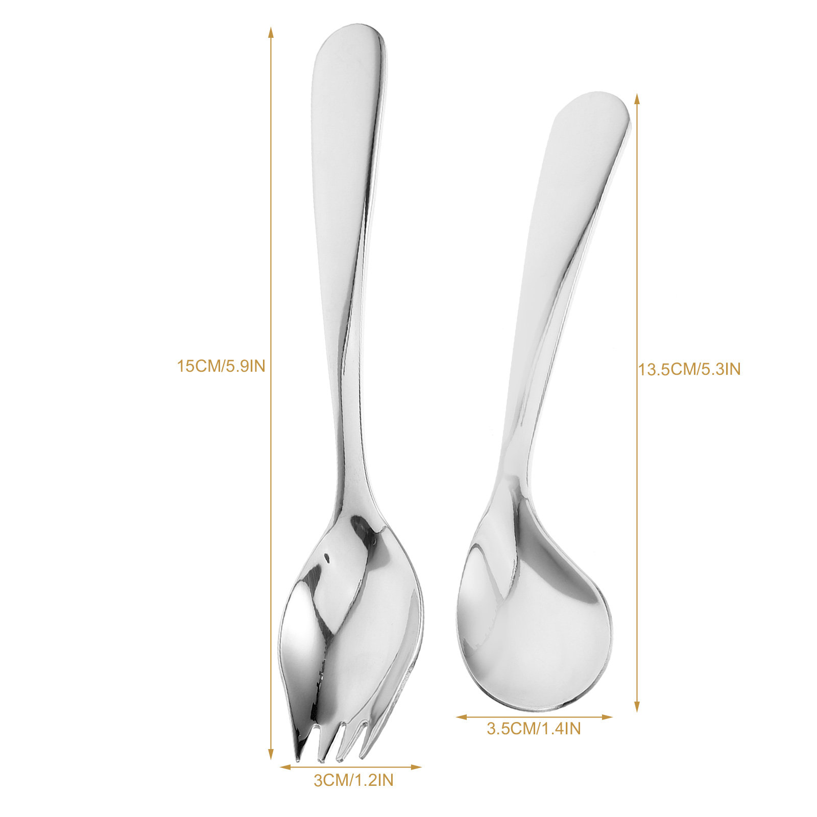 1Set Adaptive Angled Stainless - Self Feed Spoon 리뷰 및 가격