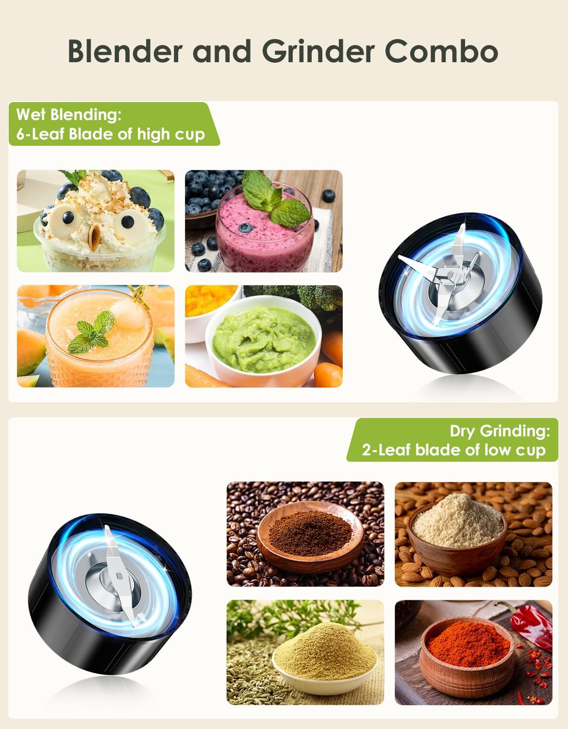 Blenders and Grinder Combo for - Baby Food With Protein 리뷰 및 가격