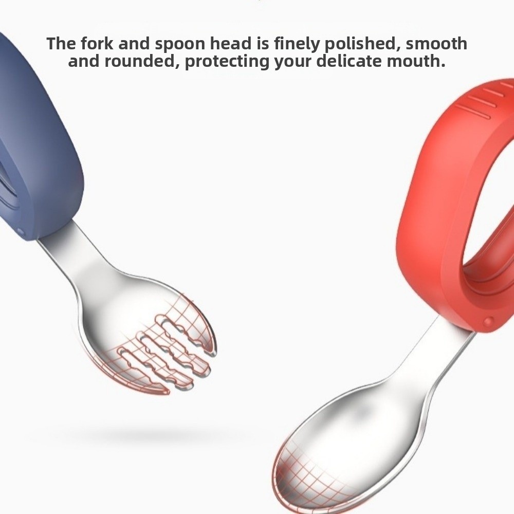 Silicone Handle Baby Silicone  - Self Feed Spoon 리뷰 및 가격