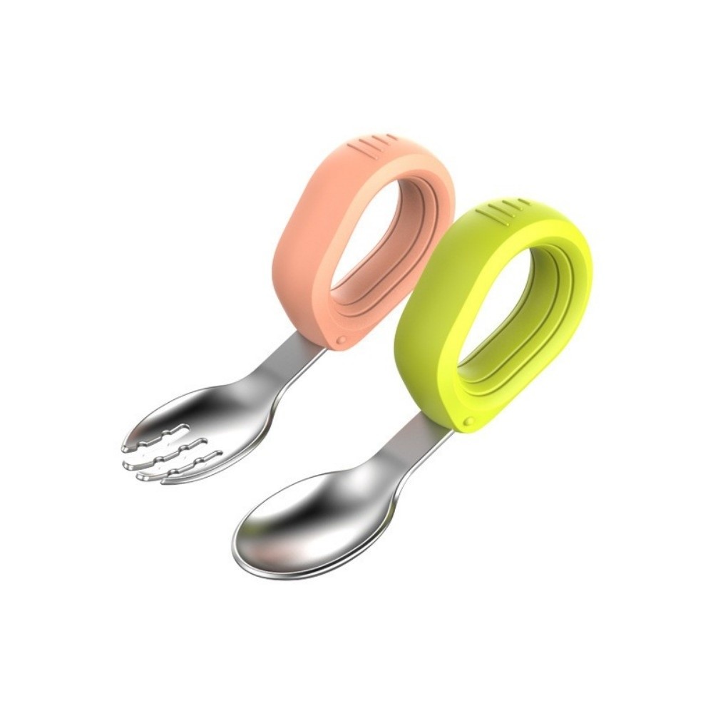 Silicone Handle Baby Silicone  - Self Feed Spoon 리뷰 및 가격