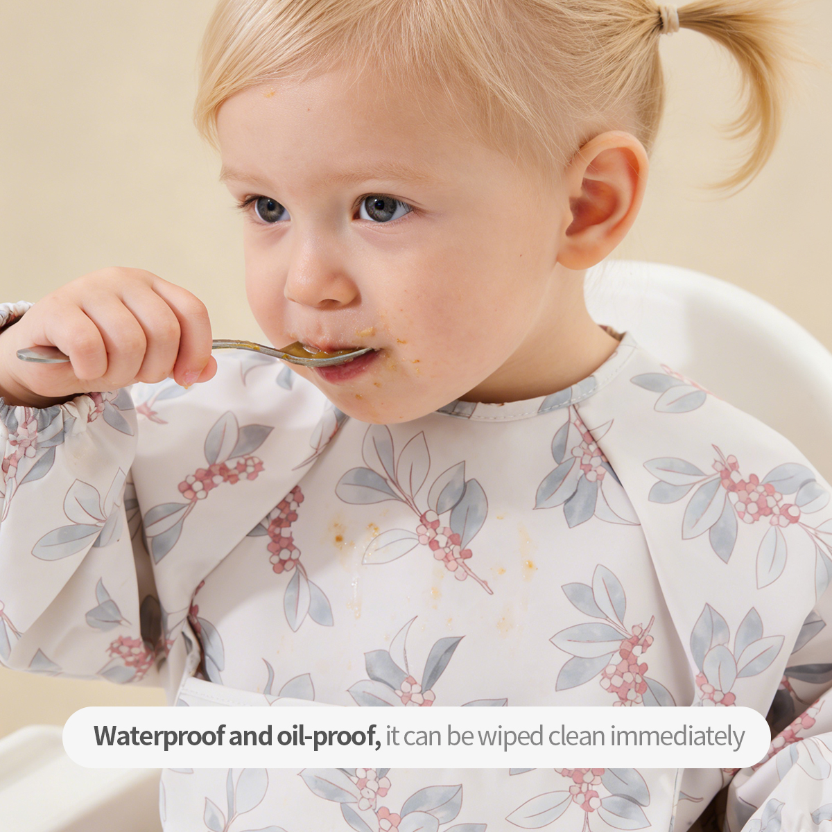 HappyFlute Baby Bib Long Sleev - Baby Food Apron 리뷰 및 가격