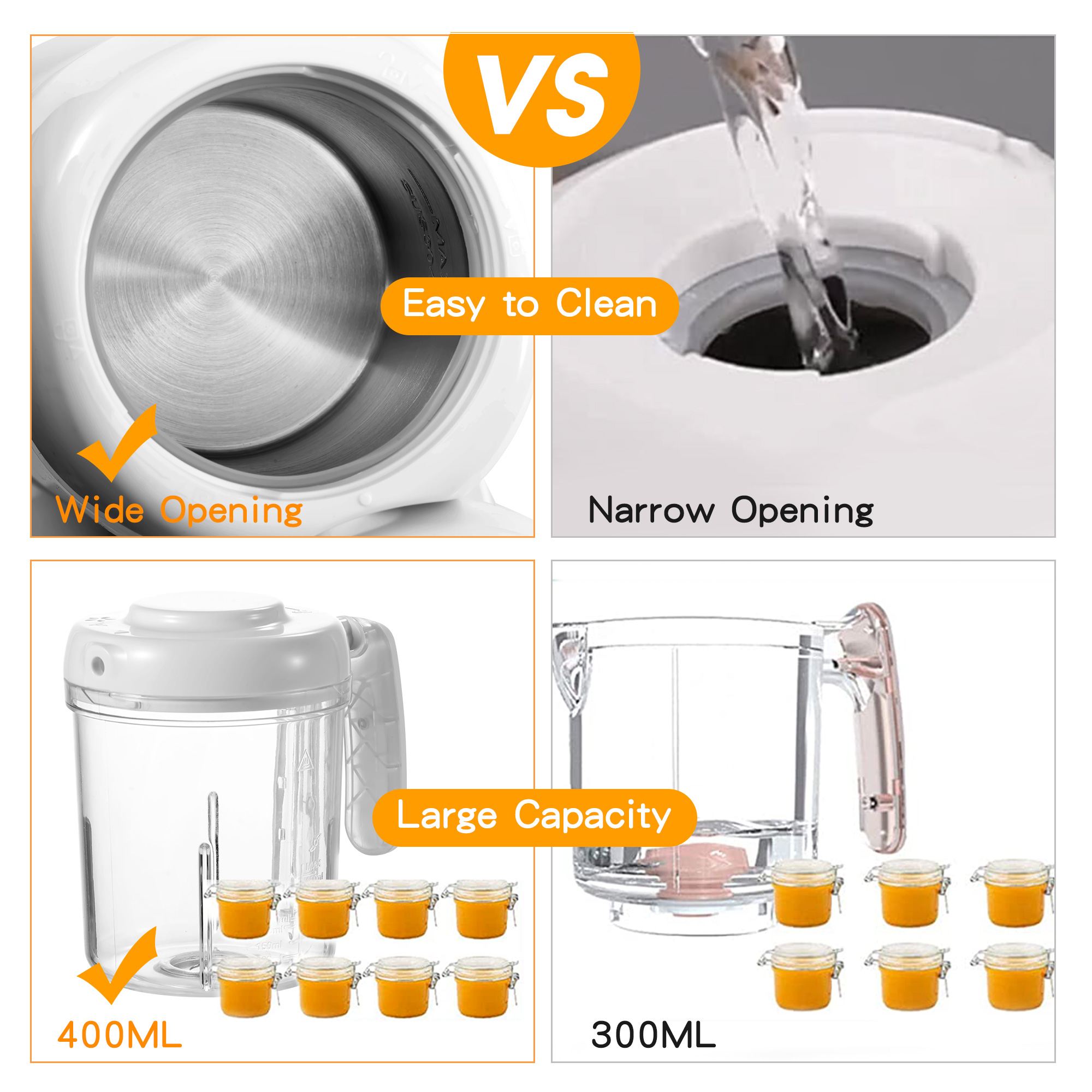 Baby Food Maker, 4 in 1 Baby F - Baby Food Maker Baby Safe 리뷰 및 가격