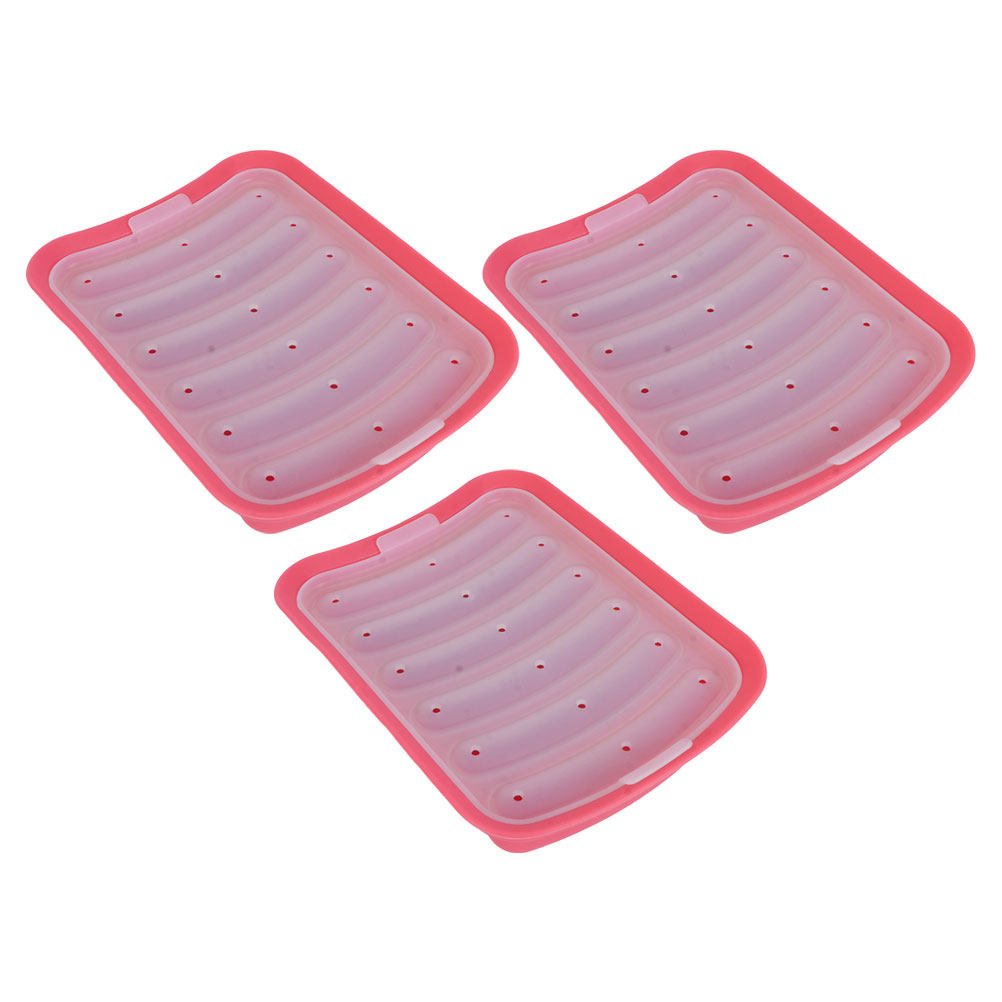 3Pcs Food Grade Silicone Sausa - Baby Food Dogs 리뷰 및 가격