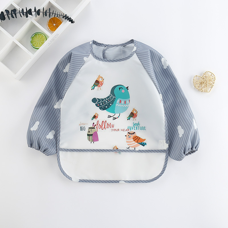 Baby Bibs Cute Colorful Cartoo - Baby Food Apron 리뷰 및 가격
