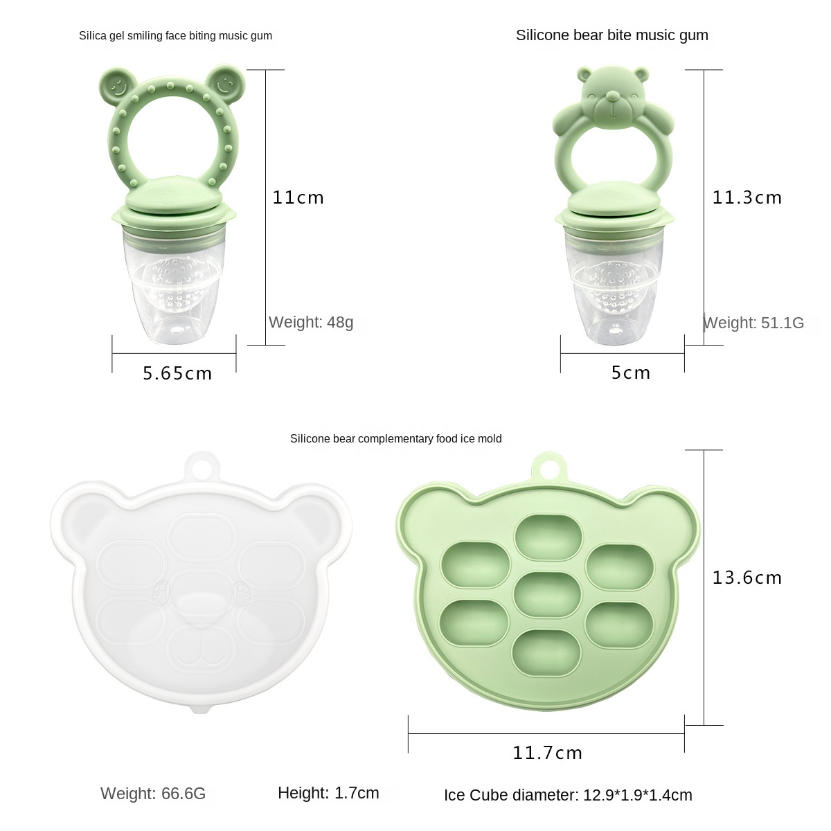 Food Grade Silicone Baby Teeth - Baby Food Bites 리뷰 및 가격