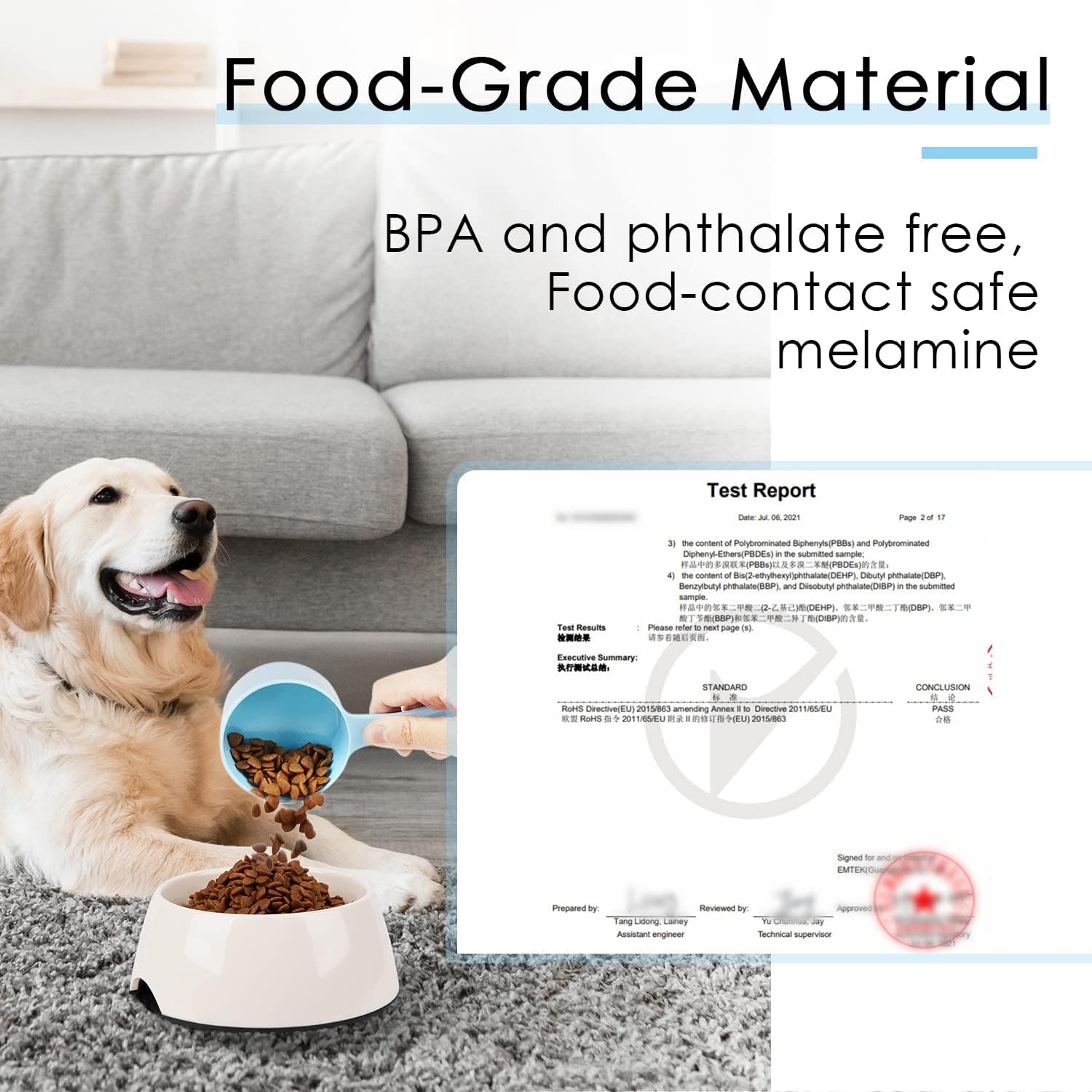 Melamine Pet Food Scoop for Do - Baby Food Dogs 리뷰 및 가격