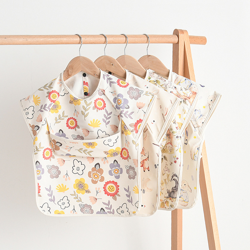 Newborn Baby Bibs Blouse Water - Baby Food Apron 리뷰 및 가격